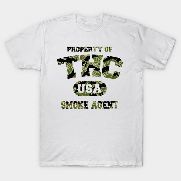 SMOKE AGENT CAMO T-Shirt by Puff